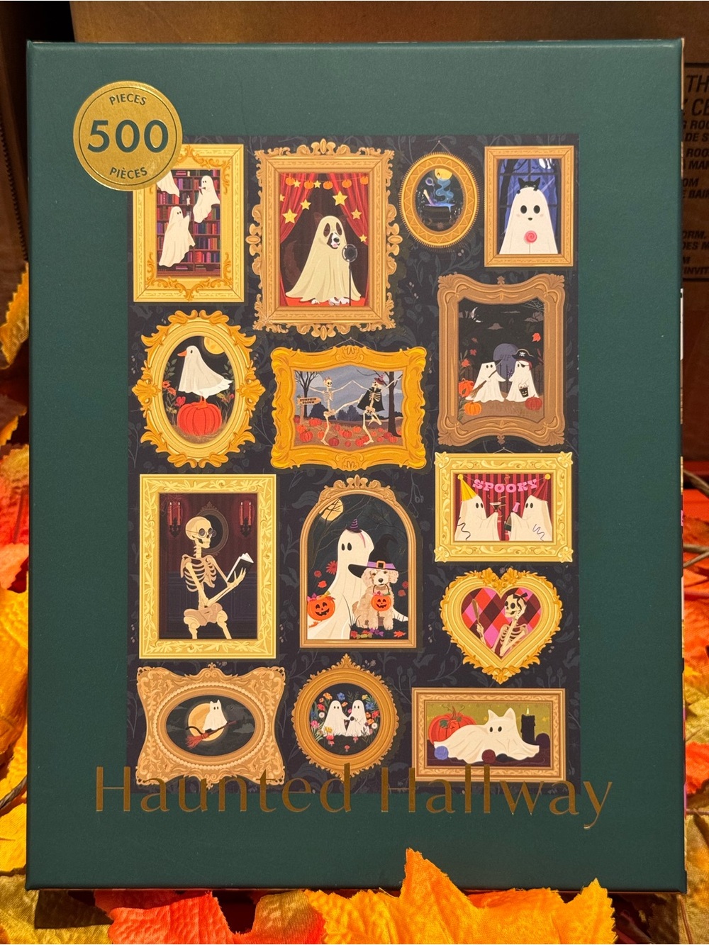 Hobbry Haunted Hallway 500-Piece Jigsaw Puzzle